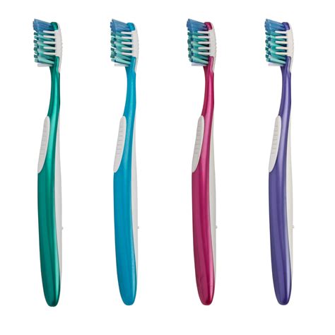 Equate Pure Health Adult Manual Soft Bristle Toothbrush With Tongue