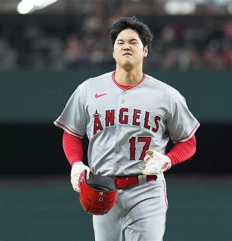 大谷翔平1安打 敵地ファン「come To Texas」大合唱 エンゼルス今季ワースト借金3 Mlb写真ニュース 日刊スポーツ