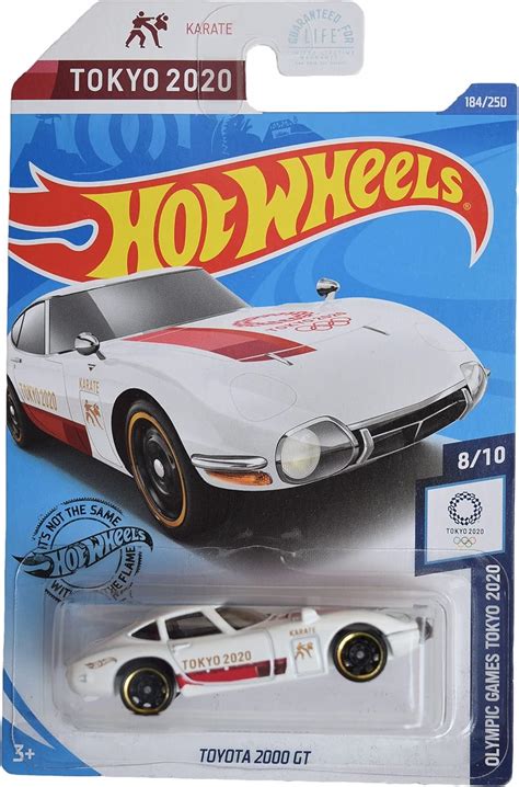 Amazon Hot Wheels Toyota 2000 GT White 184 250 Toys Games