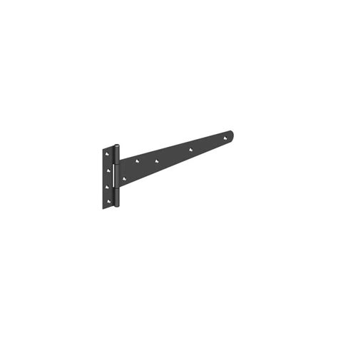 15 Medium Tee Hinge Black Single