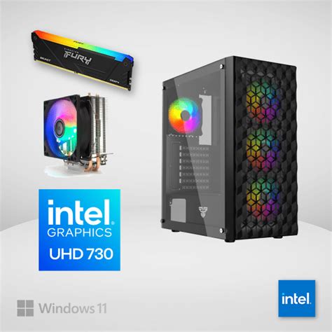 MIDAS E1 23 GAMING PC Build Intel Core I3 12100 Processor 8GB RGB