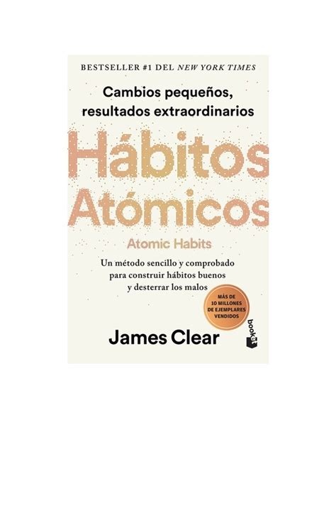 Habitos Atomicos Atomic Habits Book Libro En Espa Ol Autor