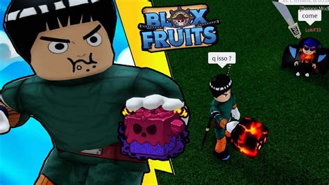 Comendo Minha Primeira Fruta Blox Fruits Youtube