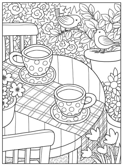 Easy Coloring Pages For Elderly