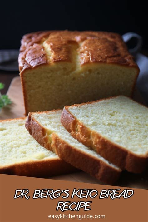 Dr Berg's Keto Bread Recipe - Easy Kitchen Guide