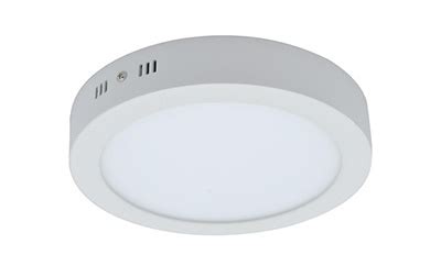 Surface Mounted Ceiling Light W Round Led Panel