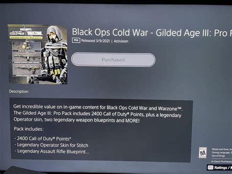 I Bought Gilded Age 3 Pro Pack On Black Ops Cold War On Ps5 It Is Not