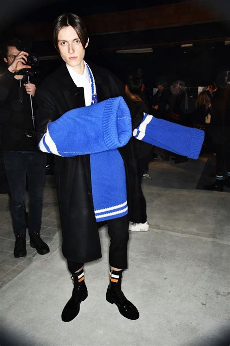 Sonny Vandevelde Raf Simons Fall 16 Men Fashion Show Paris Backstage