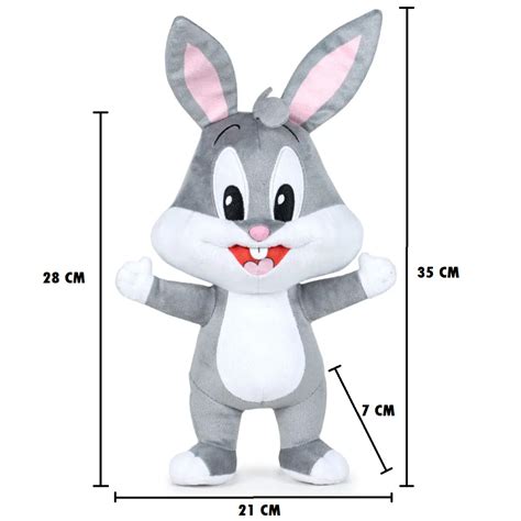 Peluche Bugs Bunny Baby Looney Tunes Pupazzo Cm Bugsbunny