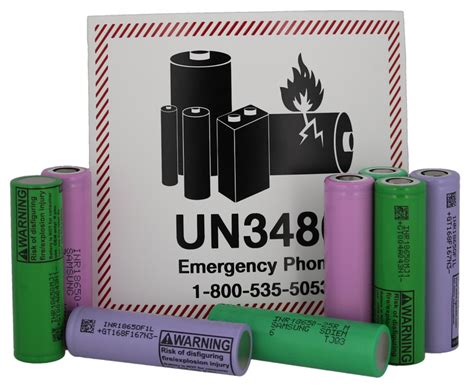 Why Dot Un Is Required For Lithium Batteries