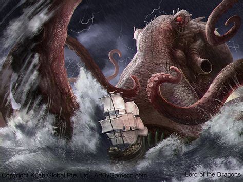 Momento Inspira O Kraken Craft Seeungeheuer Oktopus Kraken