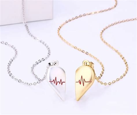 Leuke Ketting Set Voor Hem En Haar Relatie Geschenk Relatie Koppel