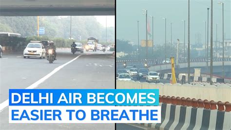 Delhi Pollution Air Quality Improves To Moderate Category Aqi At