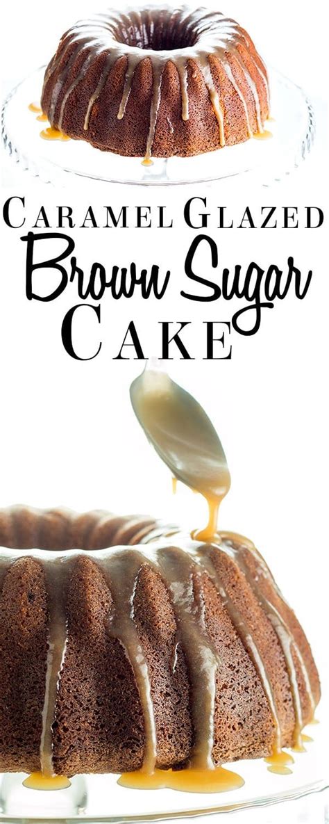 Brown Sugar Bundt Cake With Caramel Glaze Recipe Glaze For Cake