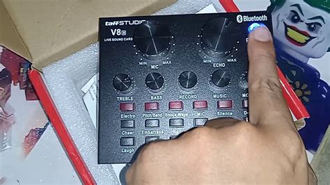 Unboxing Mixer Mini Bluetooth Murah Taff Studio V S Youtube