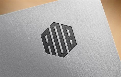 Aob Monogram Logo On Behance