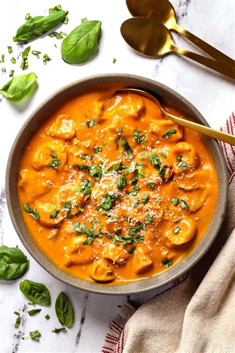 Grisanti S Creamy Tomato Tortellini Soup Recipe Bryont Blog