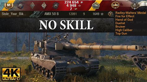 Amx B Video In Ultra Hd K No Skill Dmg Kills Exp