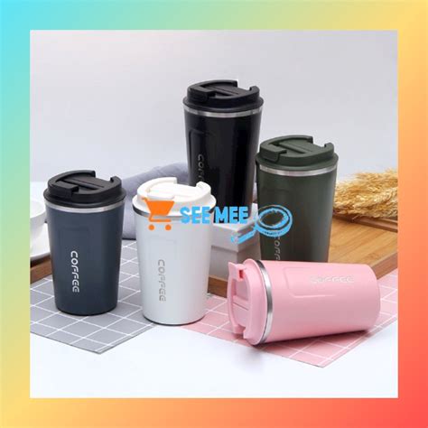 Jual See Travel Mug Termos Kopi Gelas Air Minum Tahan Panas Termos