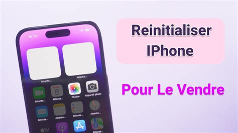 Reinitialiser Iphone Pour Le Vendre Fa Ons De Reinitialiser Un