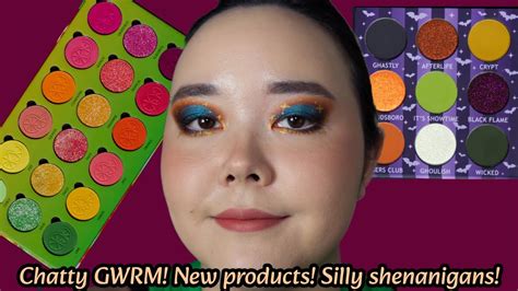 Chatty Gwrm Using New Palettes Citrus Punch From Simply Posh Shroud Cosmetics 0 Youtube