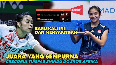 FINAL SPAIN MASTERS 2023 Tampil Ganas Gregoria Mariska Tunjung