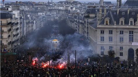 Striking workers bring France to standstill to protest rise in ...