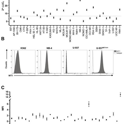 Profiling WT1s Isoform Expression In Acute Leukemias Total MRNA Was