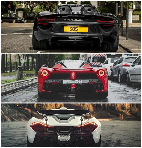 Ferrari Laferrari Vs Mclaren P1 Vs Porsche 918 Spyder