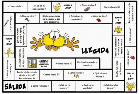 Juego de la Oca Español para los m aac