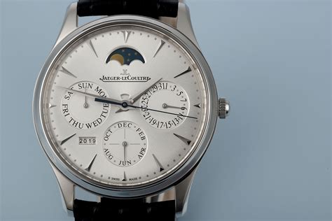 Jaeger Lecoultre Master Ultra Thin Perpetual Watches Ref Q J