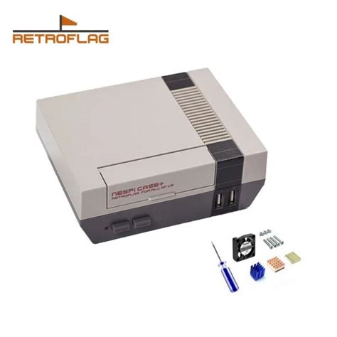 【fast And Reliable Shipping】 Retroflag Nespi Case Plus Functional Power Button With Shutdown For