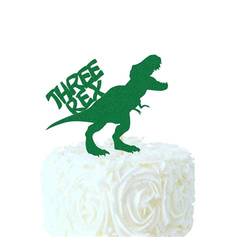 Buy Heeton Three Rex Cake Topper Dinosaur Birthday Cake Topper Jurassic