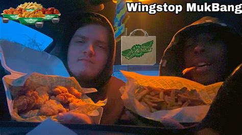 First Time Trying Wingstop Mukbang Youtube