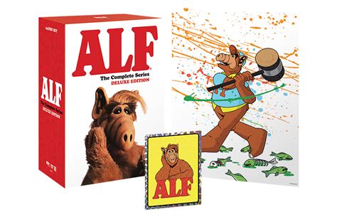 Alf The Complete Series Deluxe Edition Poster Prism Sticker