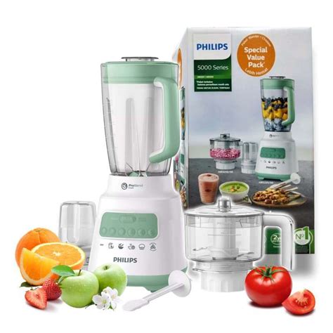 Promo Philips Bundling Blender Hr Chopper Hr Diskon Di