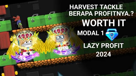 LAZY PROFIT GROWTOPIA 2024 COLLECT TACKLE BOX WORTH IT GROWTOPIA