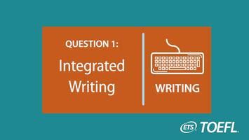 Toefl Ibt Writing Section