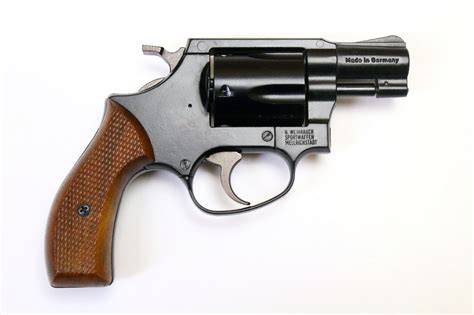 Gas Knall Revolver Arminius Weihrauch Mod HW88 Super Airweight