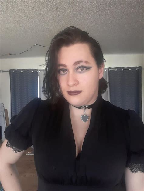 I Adore My Goth Self Crossdressing