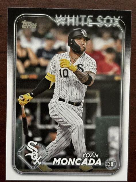 Yoan Moncada Chicago White Sox Topps 2024 Card 554 Free Shipping Ebay