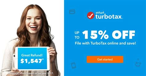 TurboTax Canada Exclusive Offer Save Up To 15 Off When You File 2019