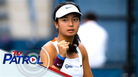 Tennis Alex Eala May Payo Sa Mga Batang Nais Sumunod Sa Kaniyang Yapak