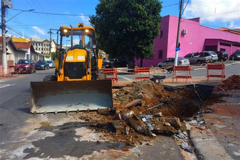 Prefeitura Inicia Obras No Sistema De Drenagem Pluvial Na Avenida