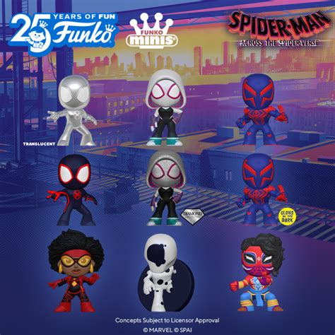 2023 All New Spider Man Across The Spider Verse Funko Pops