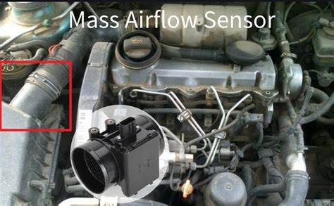 Qiilu E T Sensor De Flujo De Aire Masivo Sensor Maf Sensor De