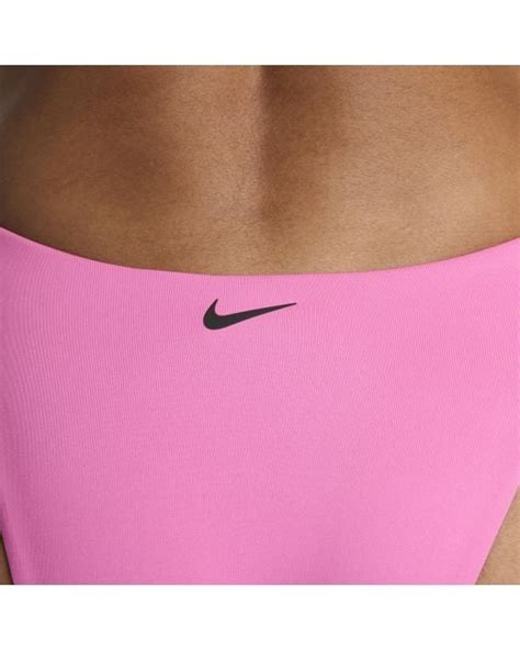 Nike Essential Sling Bikini Swim Bottom In Pink Lyst