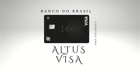 Cartão De Crédito Altus Banco Do Brasil