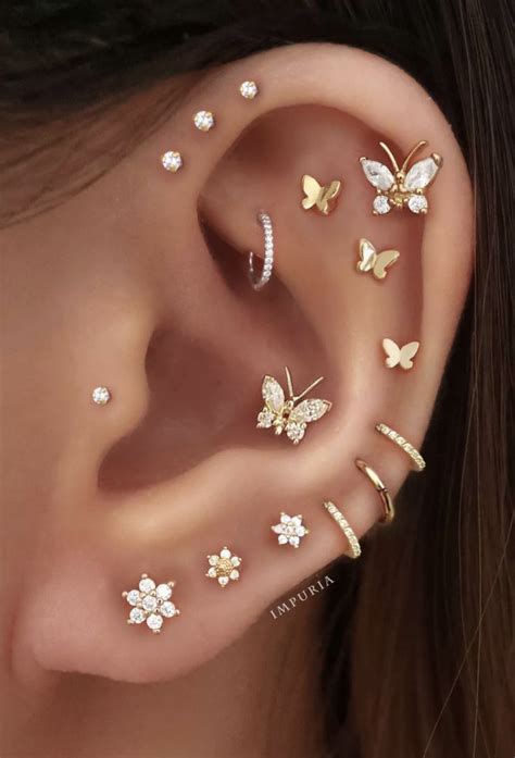 Pin By Ashley Dickinson On Pierced Ear Piercings Earings Piercings