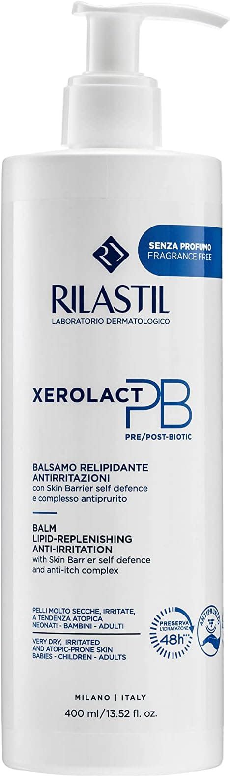 Rilastil Xerolact Balsamo Pb Viso E Corpo Relipidante Antirritazioni